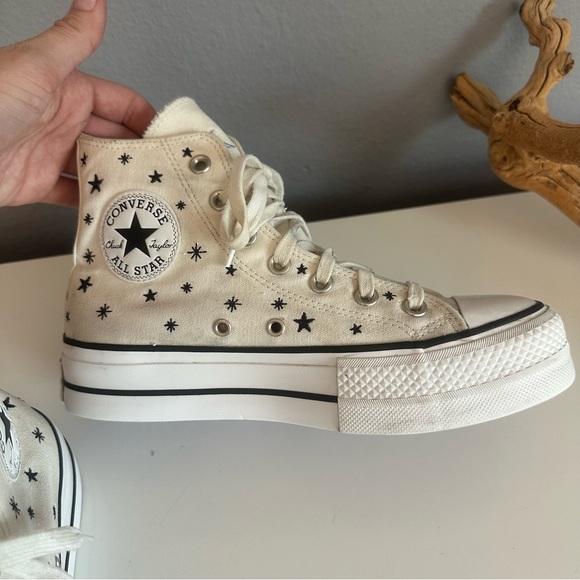 CONVERSE Star Crystal High Top Sneaker - Picture 6 of 8
